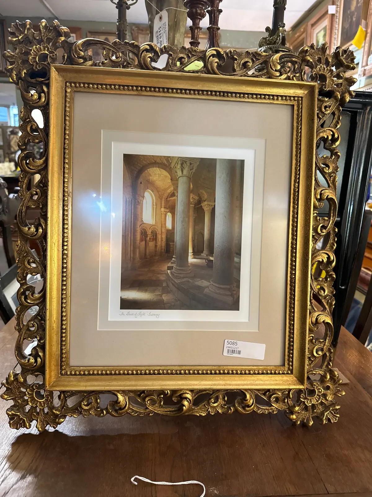 Giltwood Framed Print Of Tuscany 1