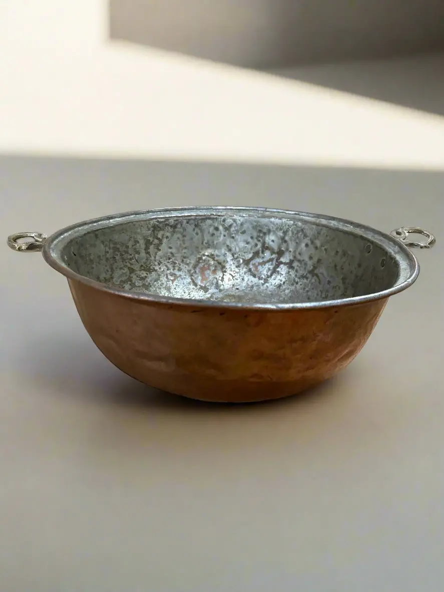 Large Copper Bowl 1