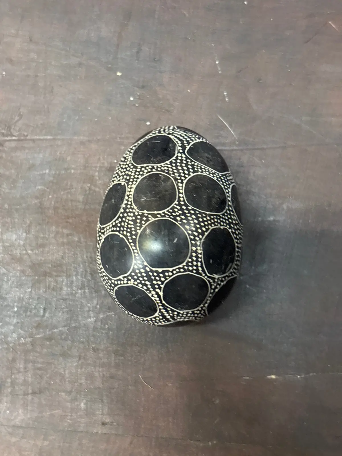 Black Stone Circle Egg 1