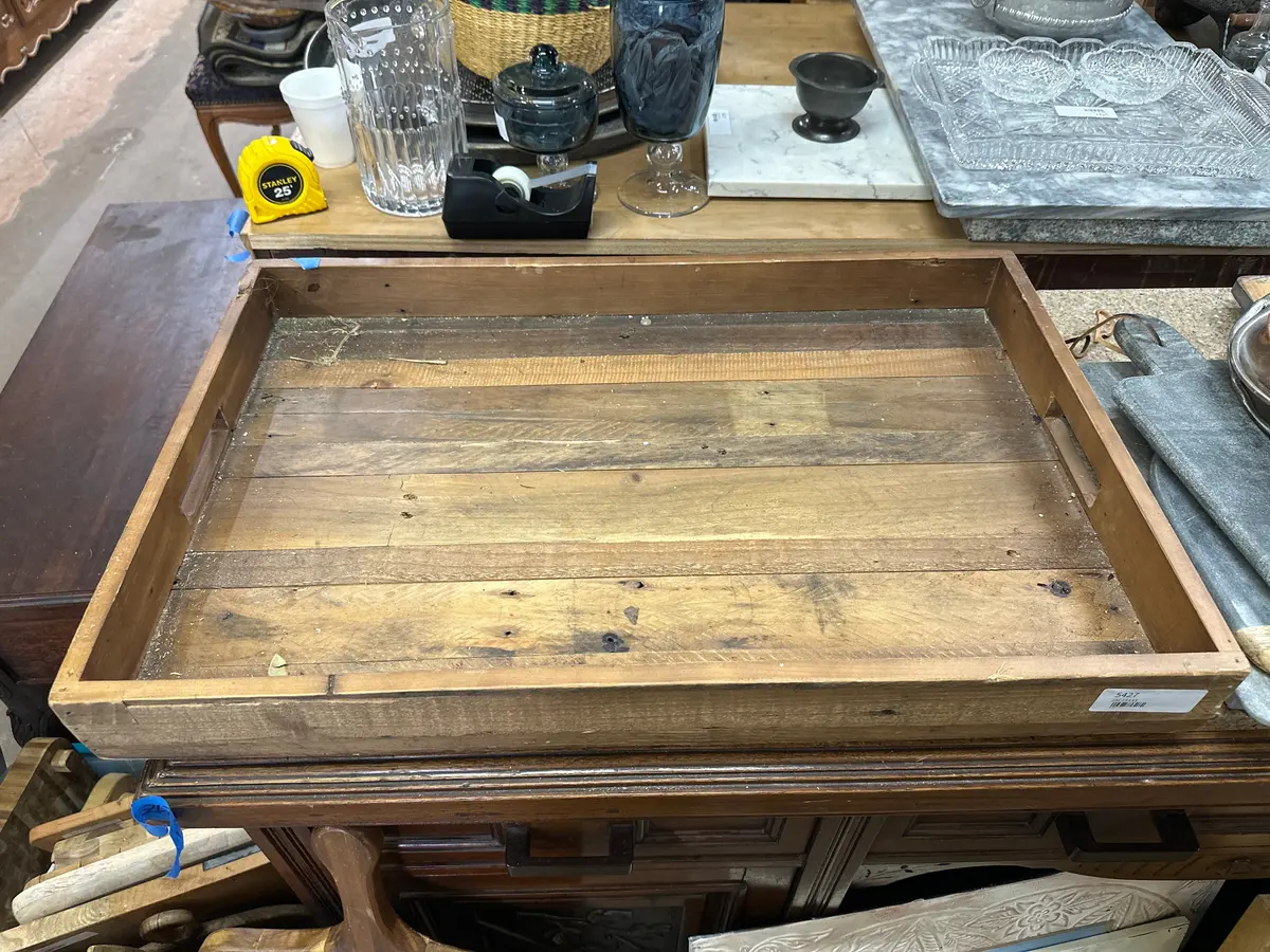 Rustic Farmhouse Serving Tray 1