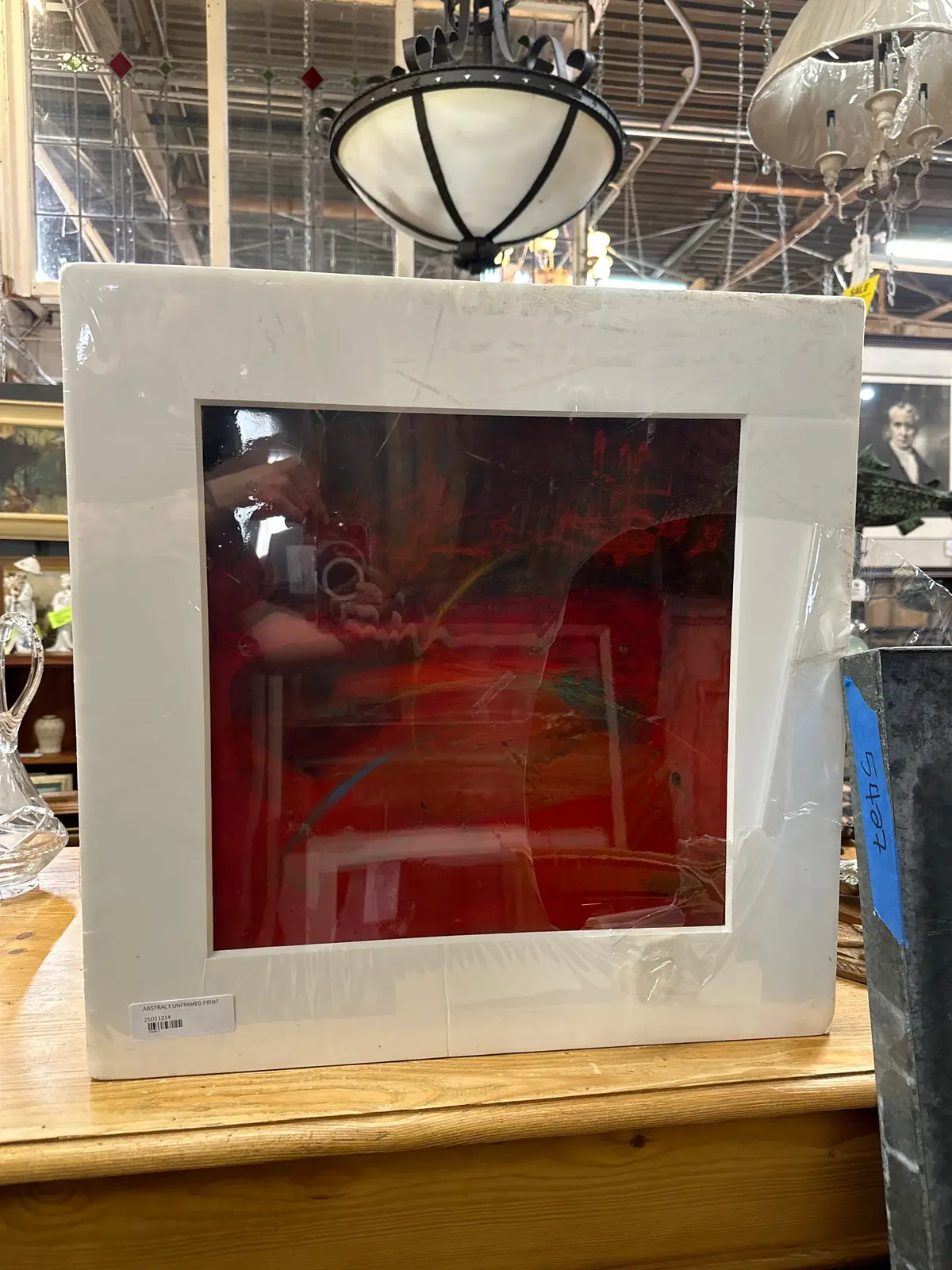 Abstract Unframed Print 1