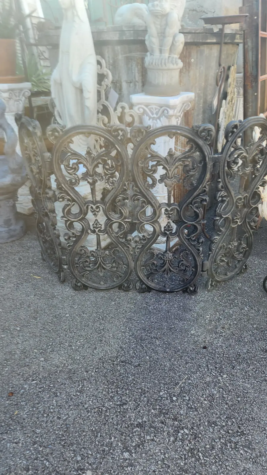 Cast Aluminum Fire Screen 1