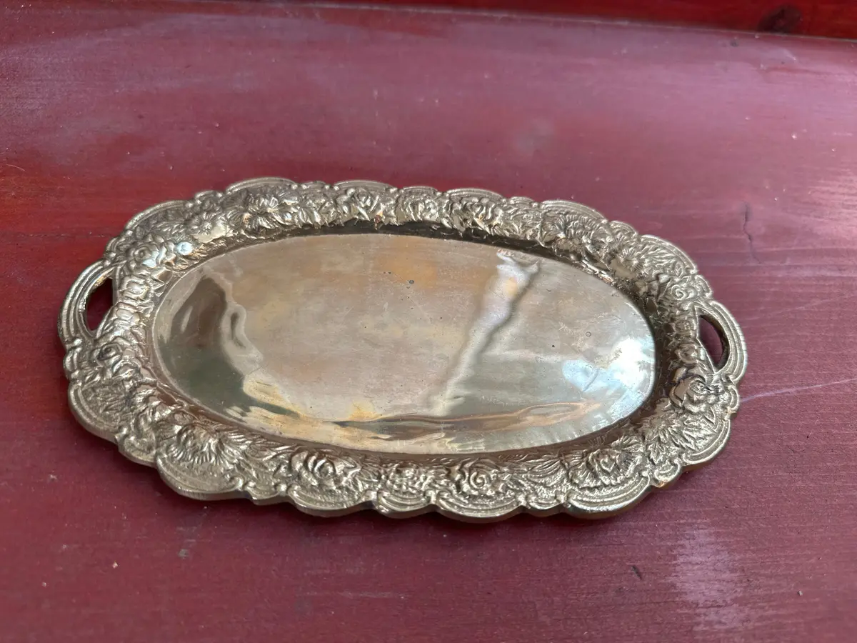 Small Brass Tray 1