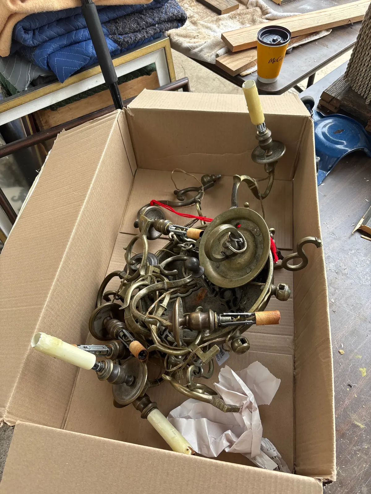 As Found Chandelier 1