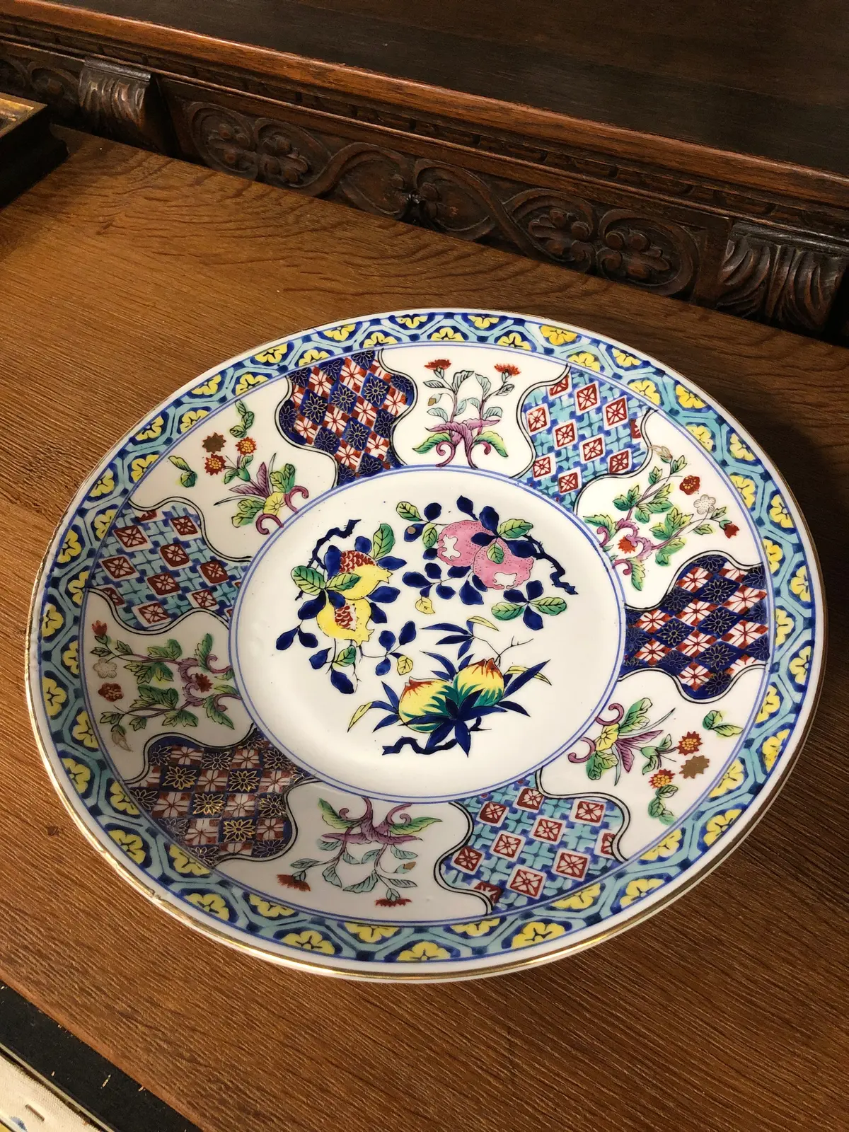 Imari Porcelain Hand Painted Bowl 1