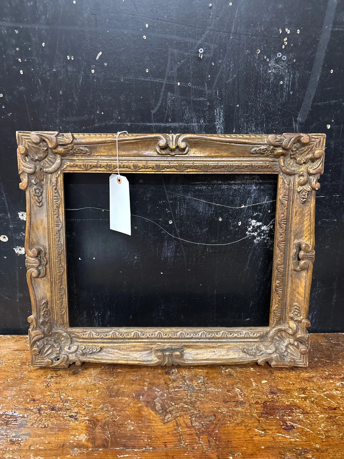 Medium Gilt Carved Wood Frame 1