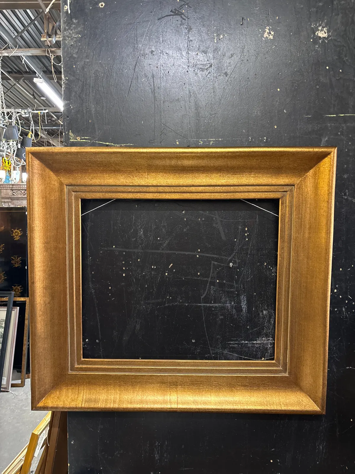 Large Gold Flared Frame - Not Old 1