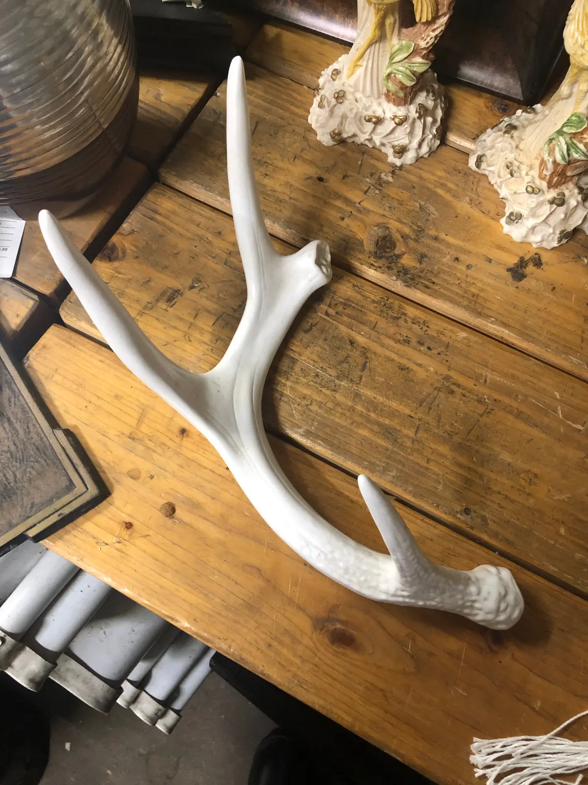 Porcelain Deer Horn 1