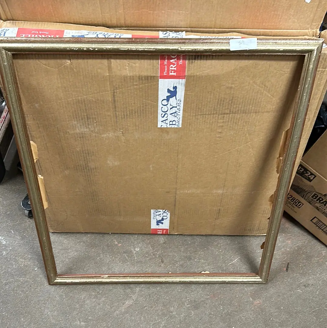 As Found Siver Gilt And Brown Frame 1