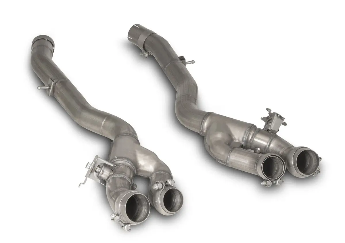 Remus Cat Back Racing System Left/Right With Integrated Valves Using The Oe Valve Control System With 4 Tail Pipes Ø 98 Mm Black Chrome, Straight, Carbon Insert - 3 Series G80 M3 Competition 375 Kw S58b30a 2021- 1