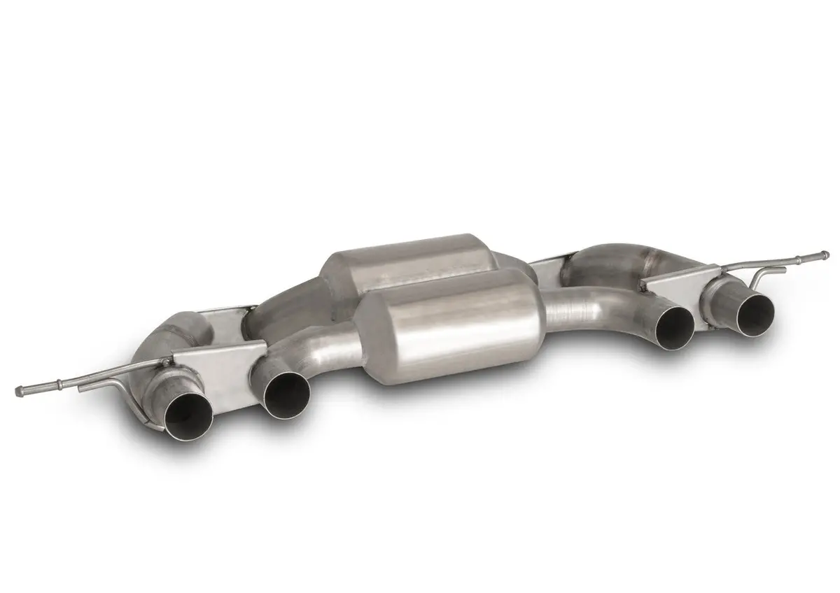 Remus Axle Back System Left/Right With Integrated Valves Using The Oe Valve Control System With 4 Carbon Tail Pipes Ø 102 Mm Angled, Titanium Internals - 3 Series G80 M3 Competition 375 Kw S58b30a 2021- 1