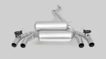 Remus Exhaust Non-Resonated Cat Back System Left/Right With Integrated Valves Including A Remus Exhaust Sound Controller Module With 4 Carbon Tail Pipes 102 Mm Angled, Titanium Internals - 2 Series F87 M2 272 Kw N55b30a 2016- 1