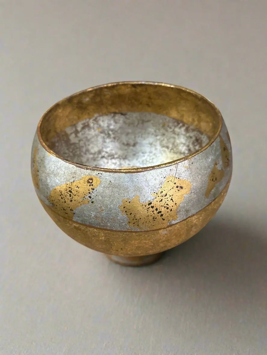 Gold Composition Center Bowl 1