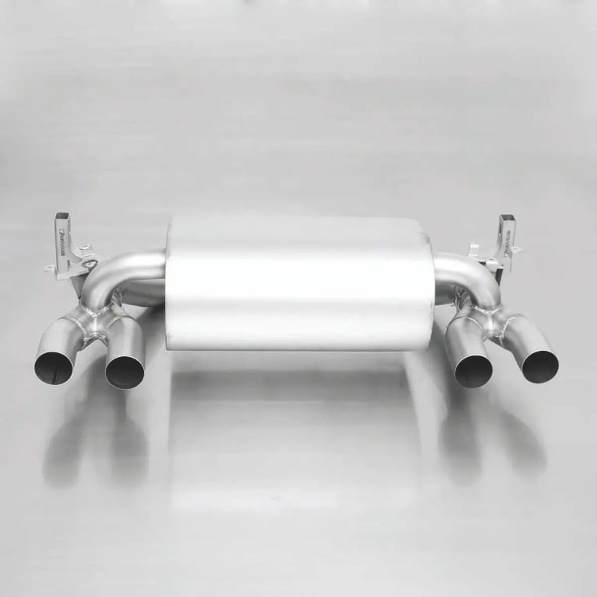Remus Exhaust Resonated Cat Back System Using The Oe Valve Control System With 102 Mm Angled, Straight Cut - 3 Series F8x M3/M4 1