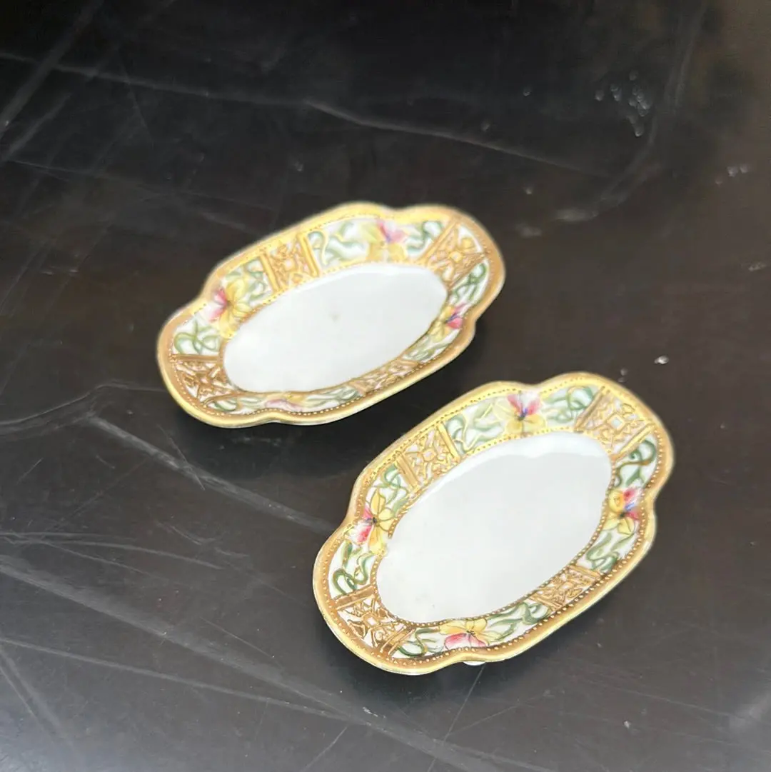 Tiny Pair Of Nippon Dishes 1