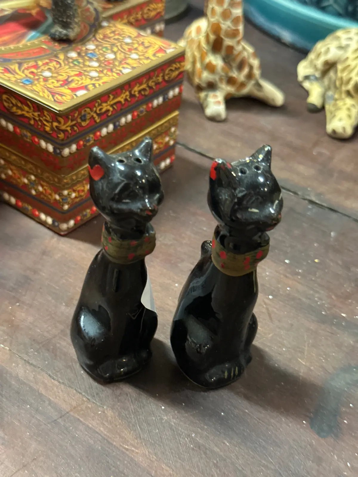 Pair Of Black Japanese Cats 1