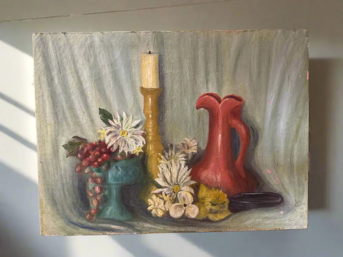 Unframed Still Life By Bain 1