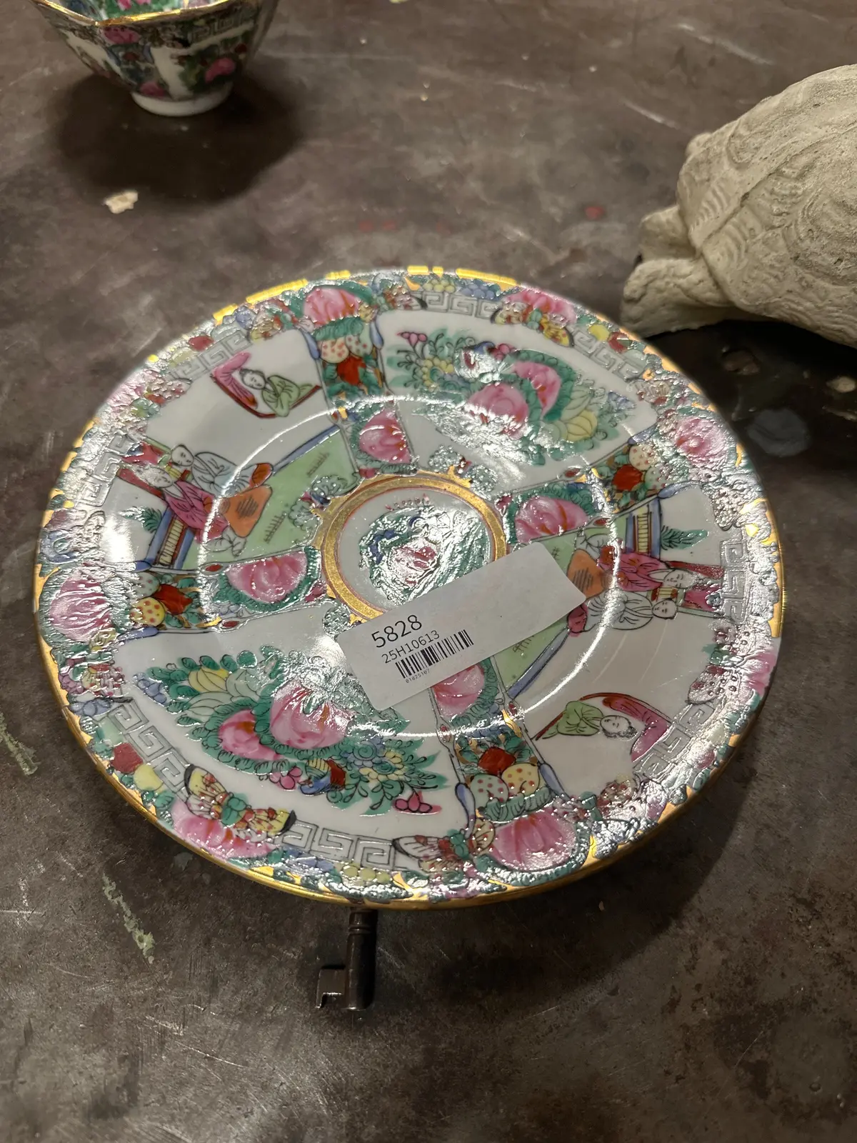 Rose Medallion Small Plate 1
