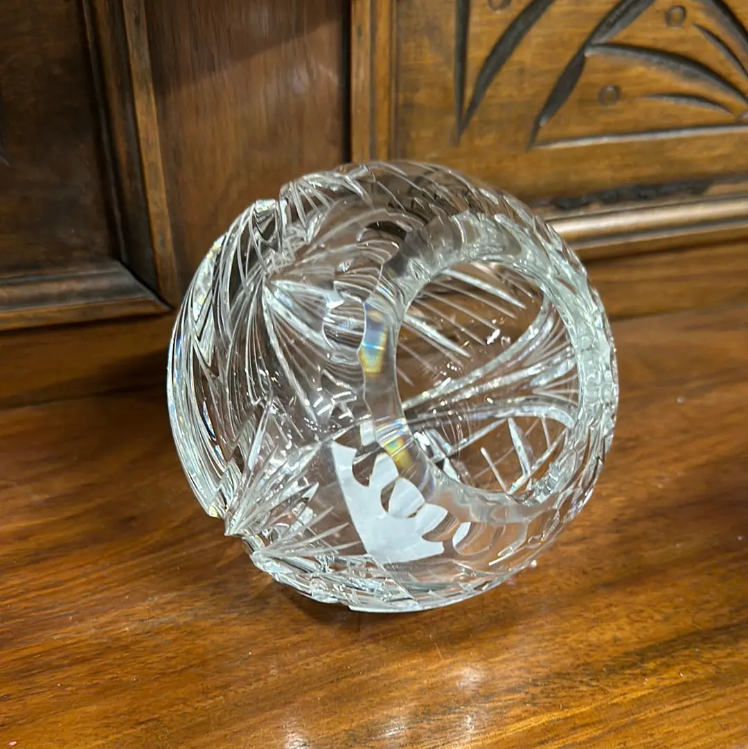 Crystal Rosebowl 1