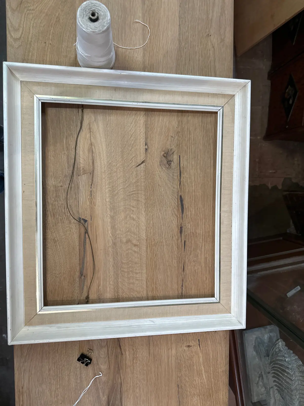 White And Terra Cotta Frame 1