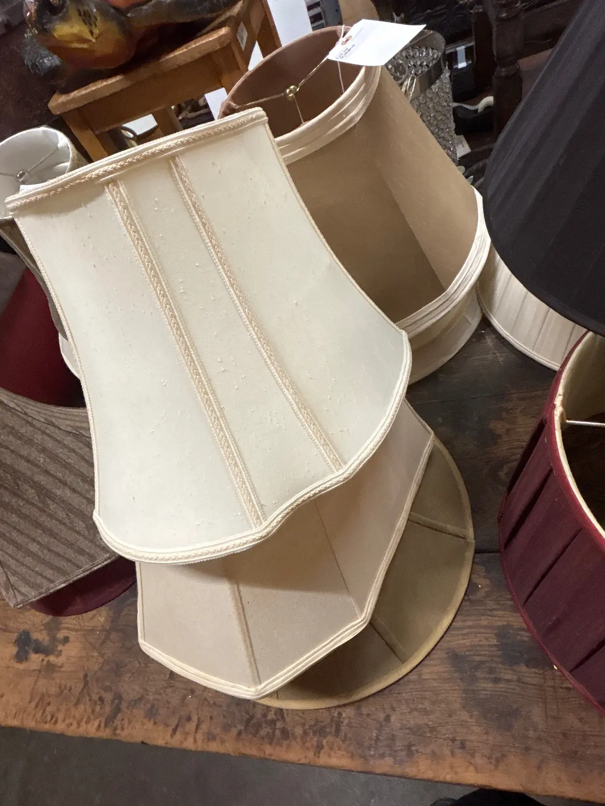 Large Miscellaneous Linen Shade 1 Of 6 1