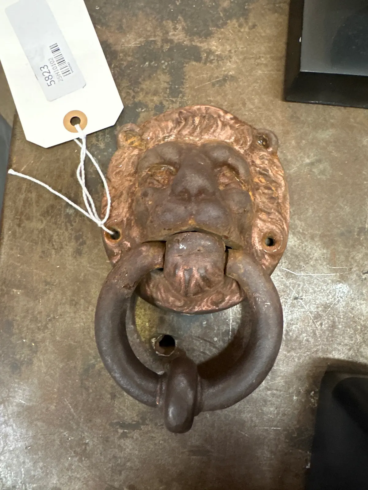 Lion Head Iron Door Knocker 1
