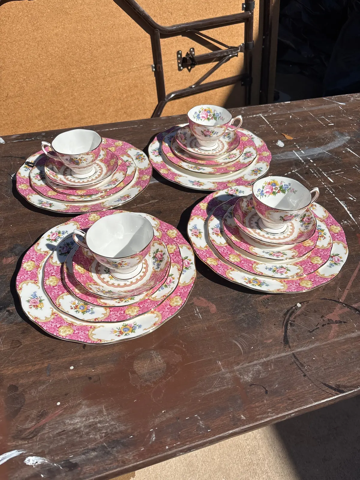 Set Of 20 Lady Carlyle China Dishes 1