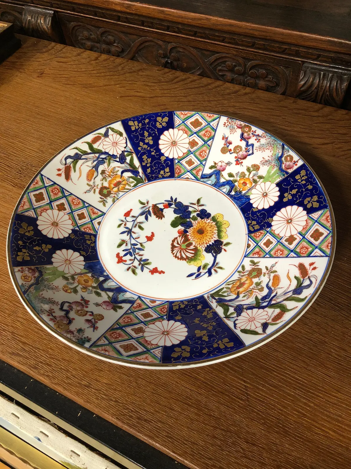 Imari Porcelain Hand Painted Bowl 1
