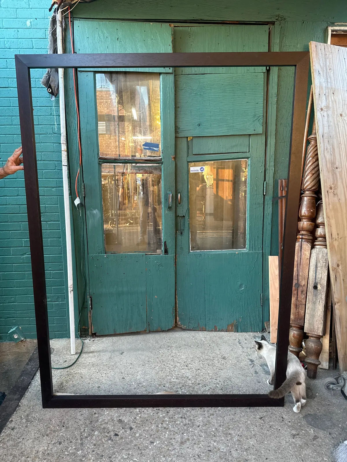 Large Thick Quality Mahogany Frame 1
