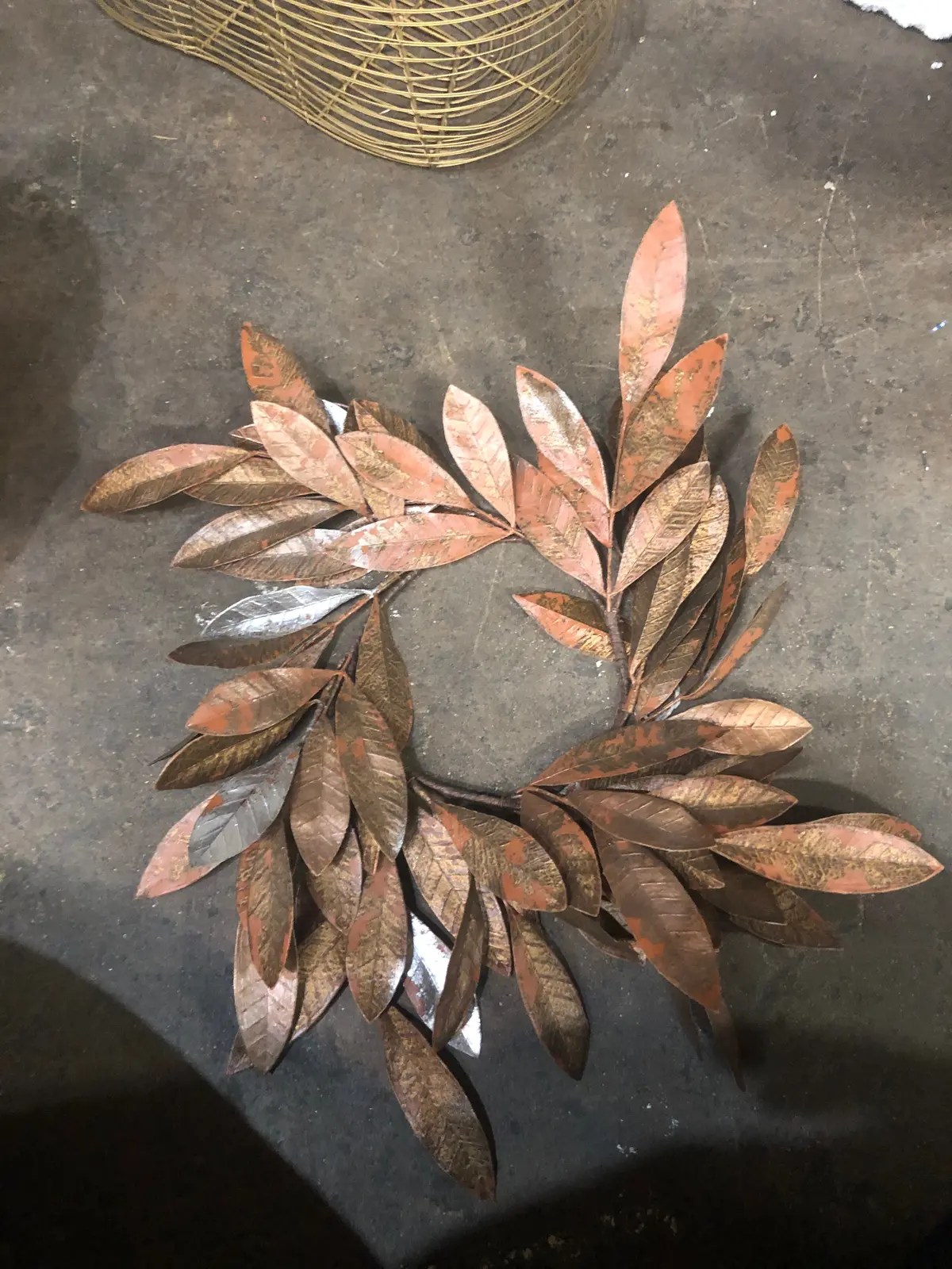 Autumn Leaf Wreath 1