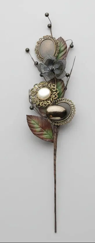 Glass And Metal Floral Stem 1 Of 50 1