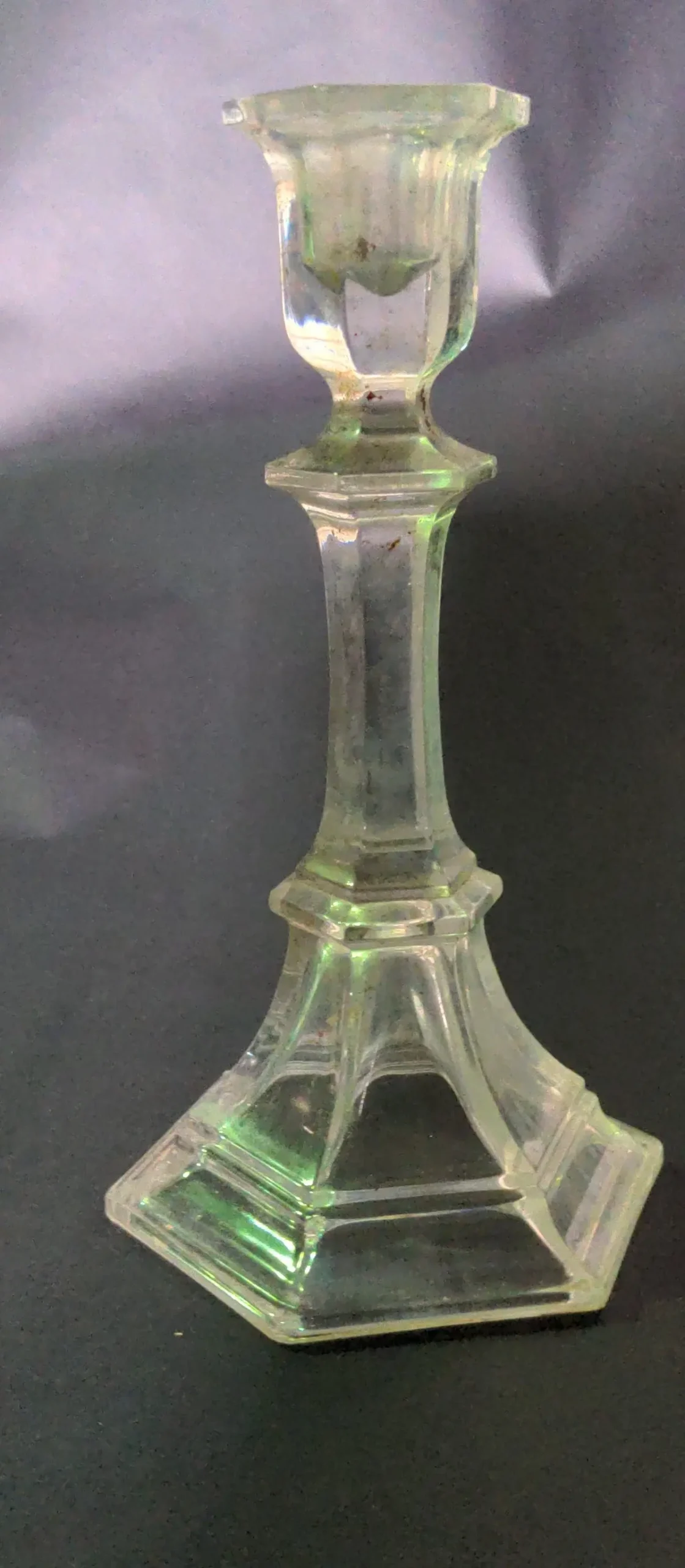 Glass Candle Stand 1