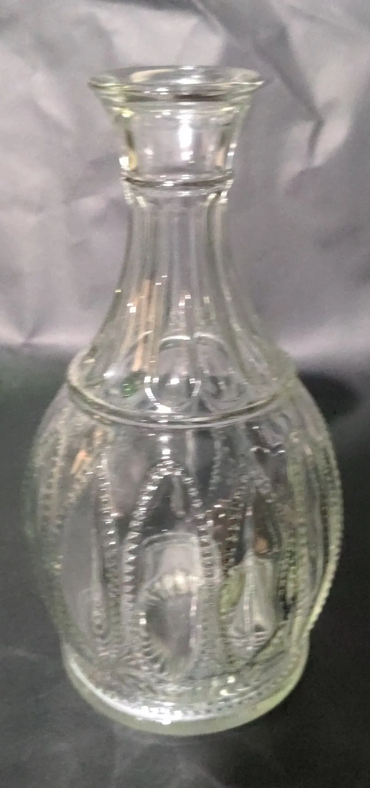 Pressed Glass Vase 1