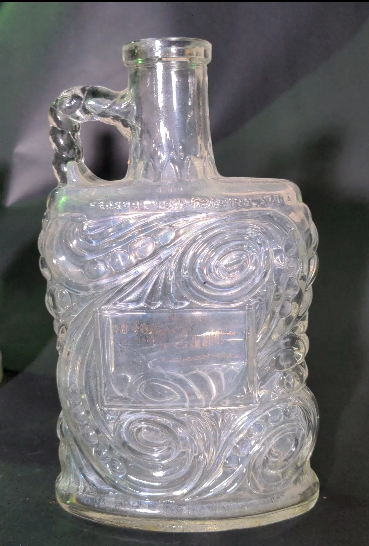 Old Fosters Liquor Bottle 1