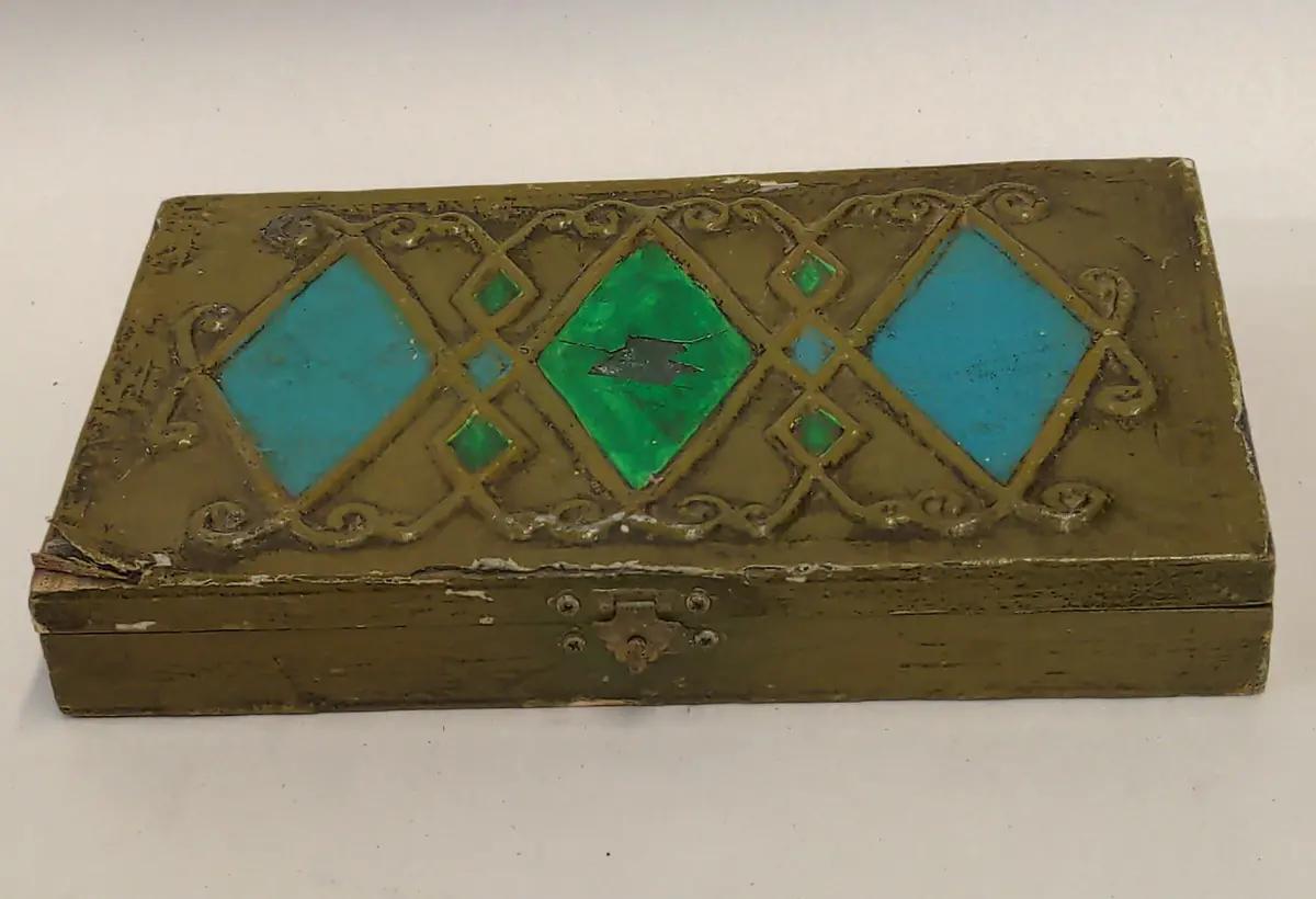 Vintage Green Domino Set 1