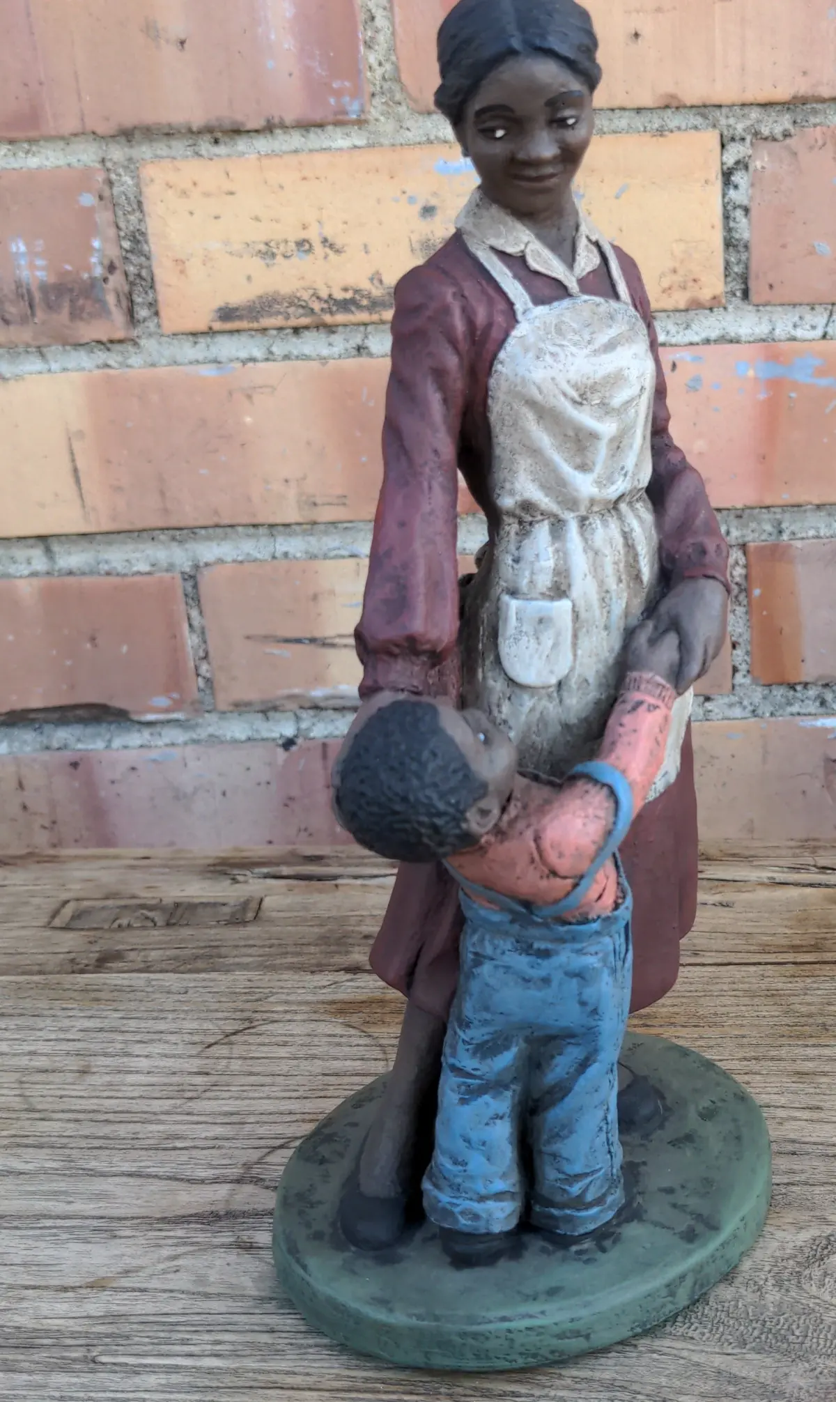 Postive Image Mother And Son Statue By Norman Hughes 1