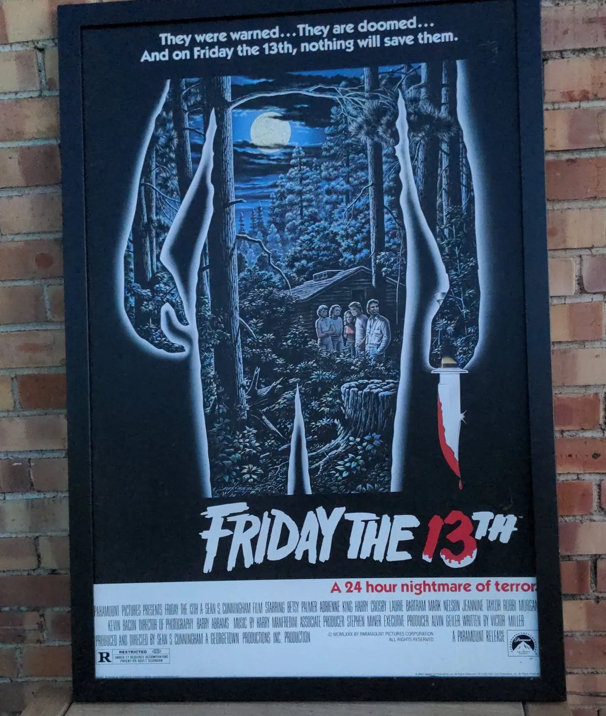 Friday The 13Th Movie Poster 1