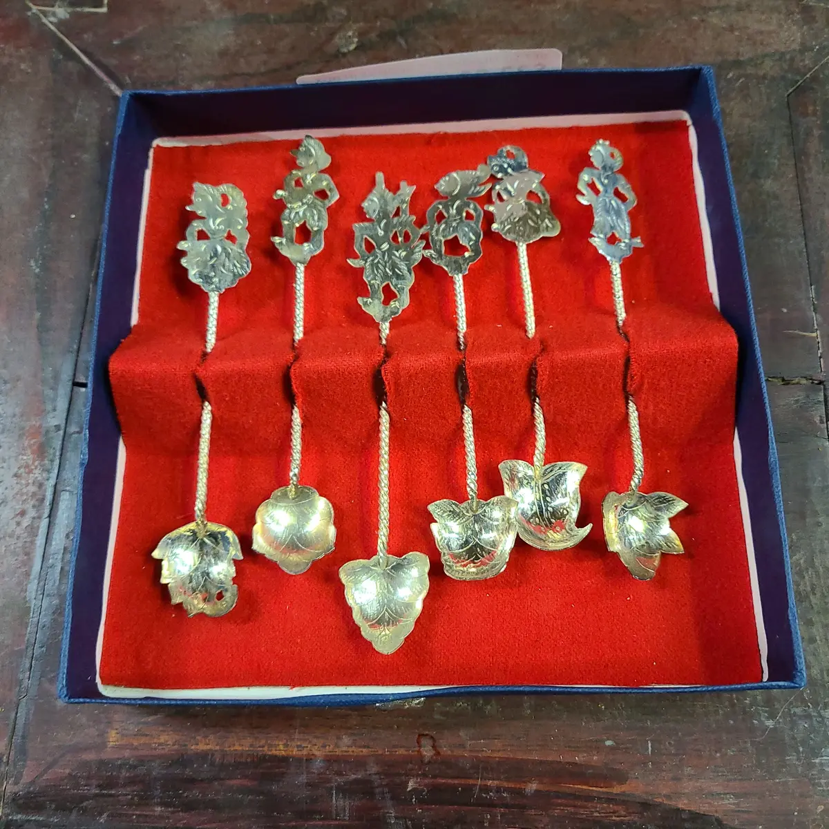 Set Of Decorative Spoons In Box 1