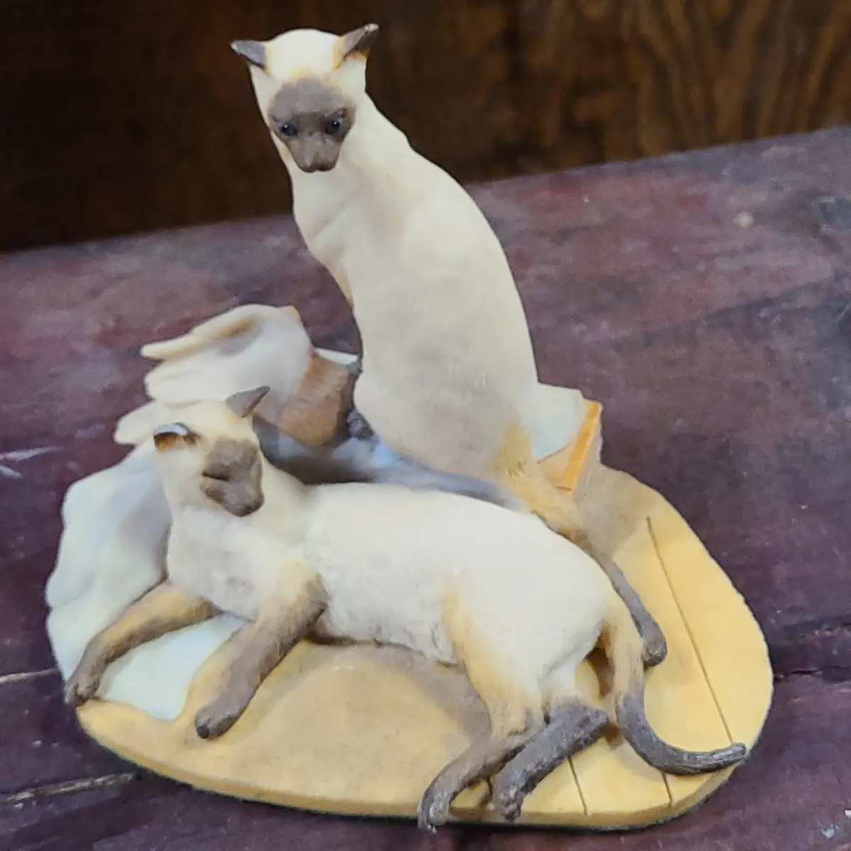 As Is Siamese Cats Statue 1