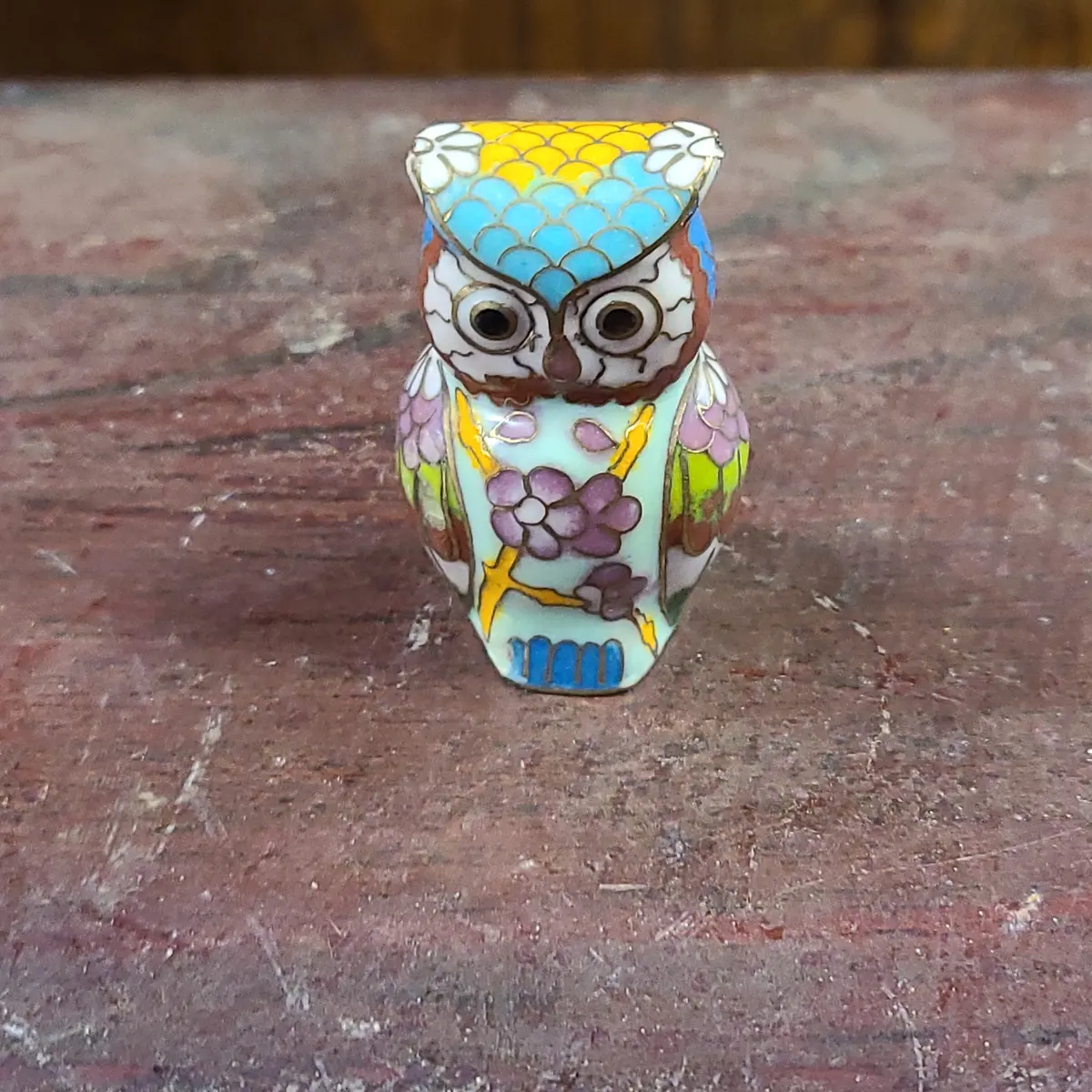 As Is Cloissone Owl Tiny 1