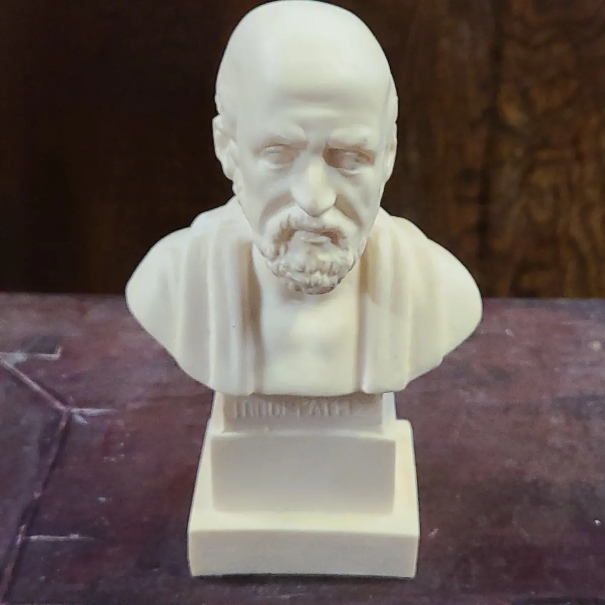 Small Bust Of Bearded Man 1