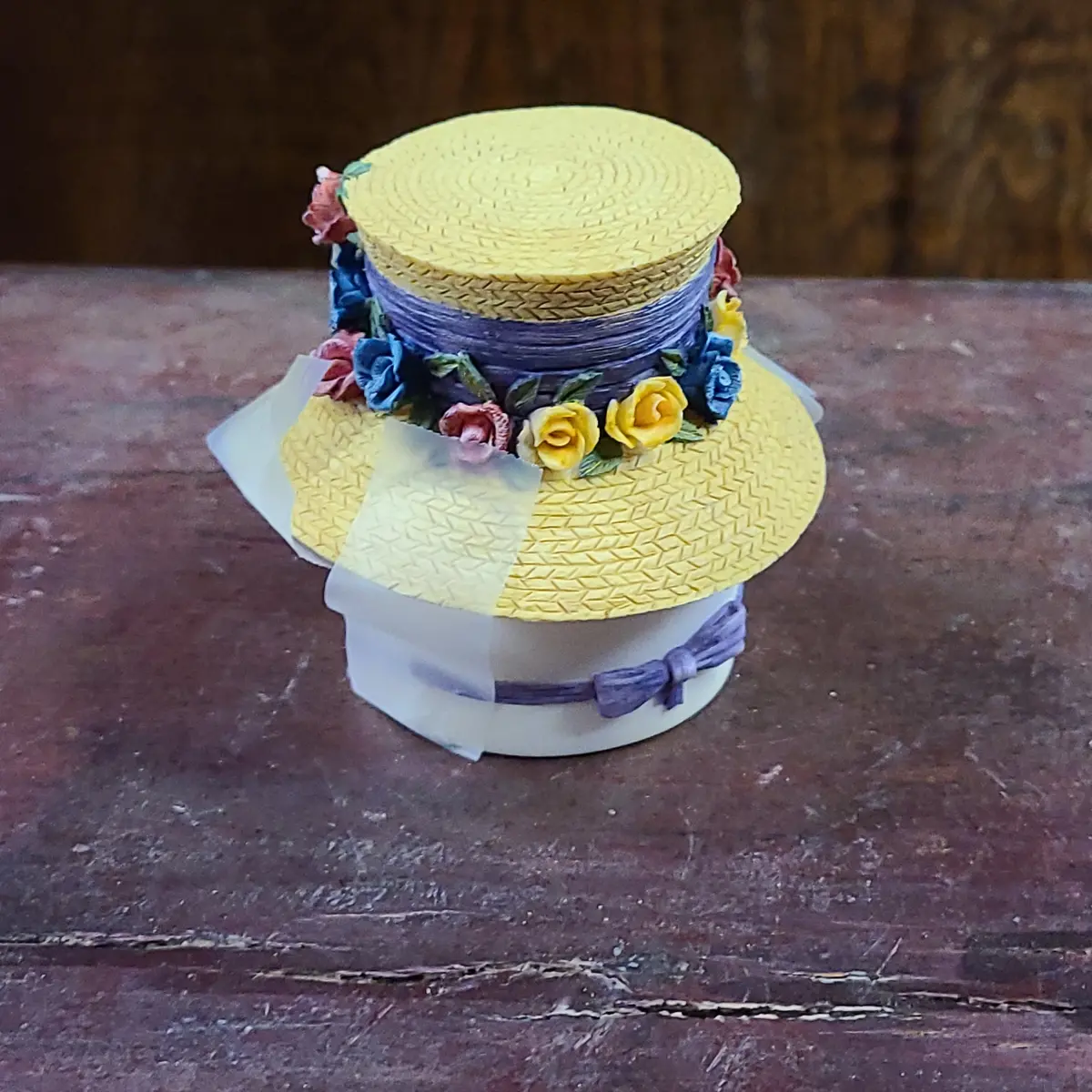 Tiny Box With Hat On Top 1