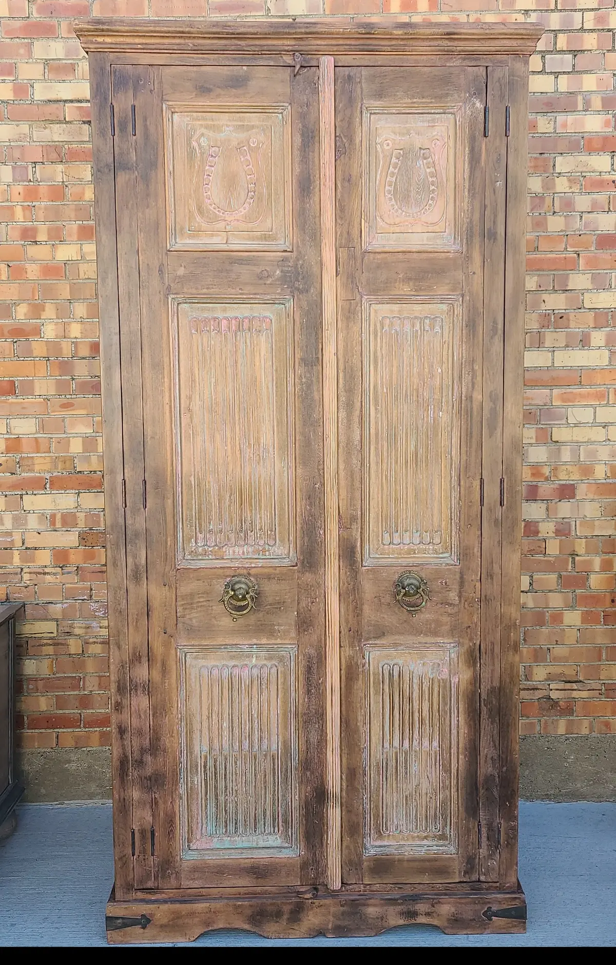 Tall Cabinet With Antique Doors 1