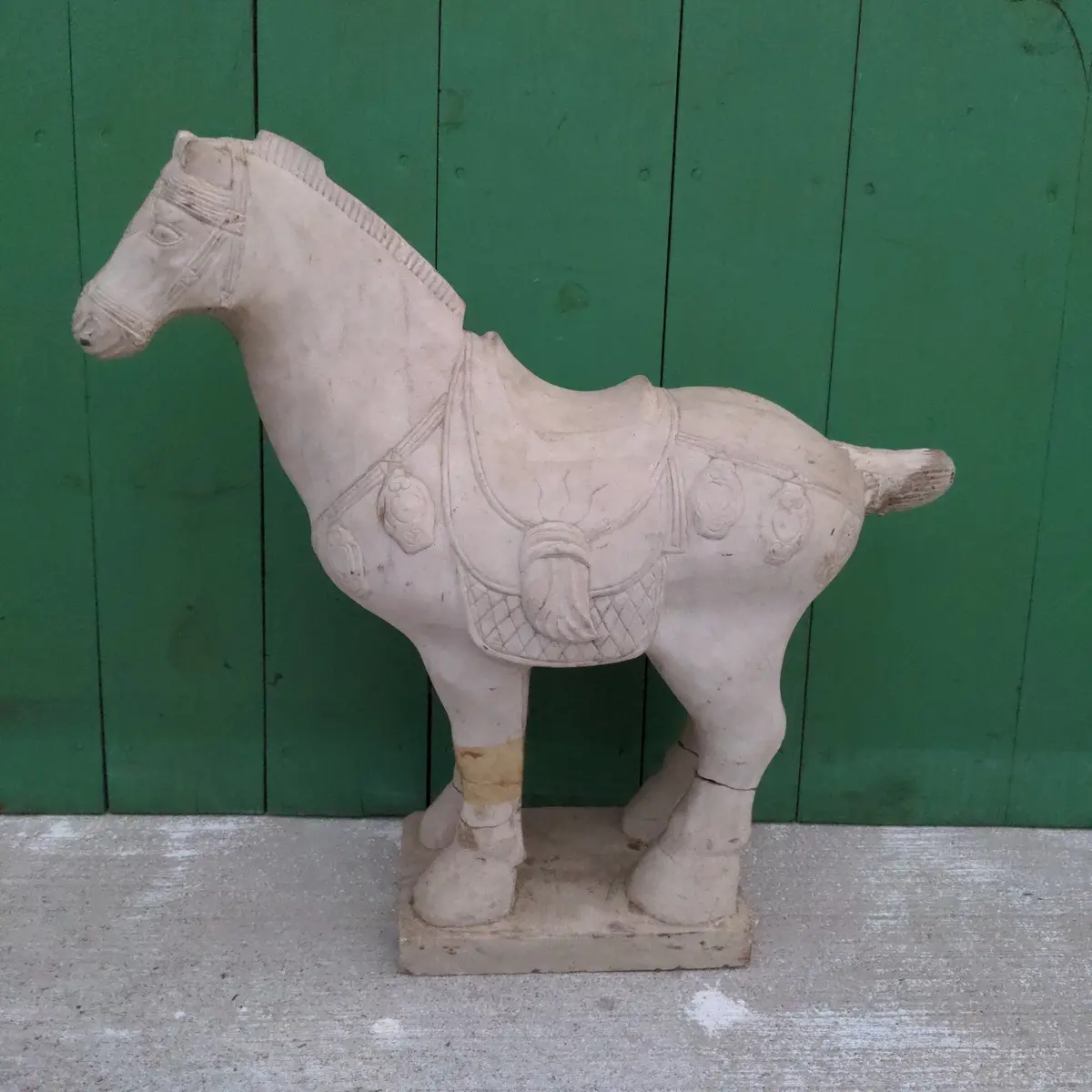 Marble Tang Style Horse As Found 1