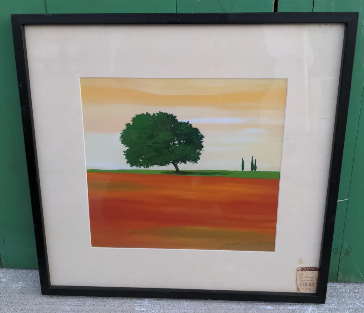 Framed Signed A Numbered Print 1