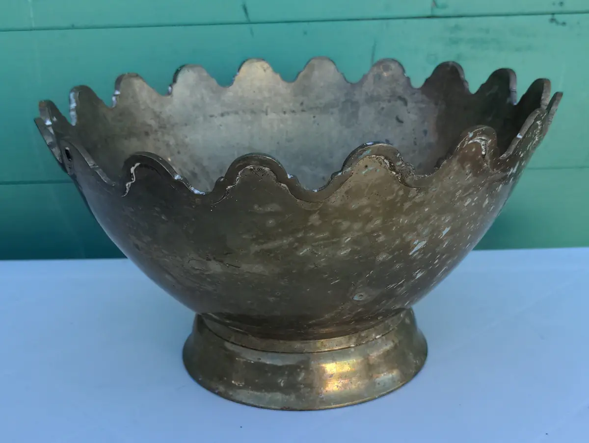 Brass-Footed Compote 1