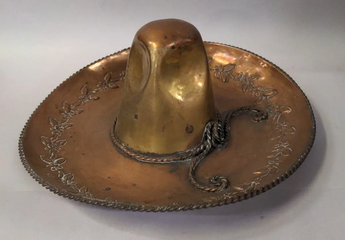 Copper And Brass Sombrero 1