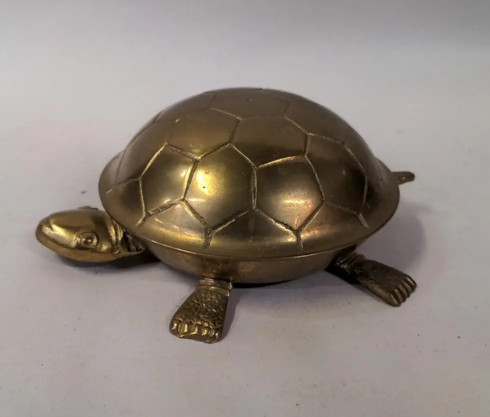 Brass Turtle Box 1