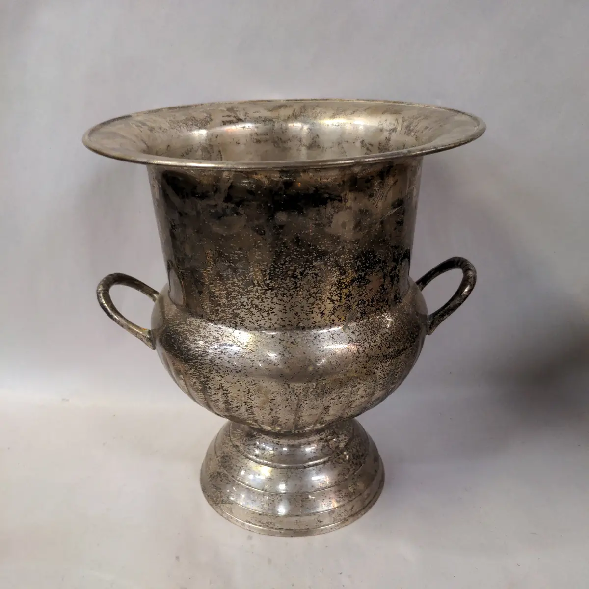 Simple Silverplate Wine Chiller 1