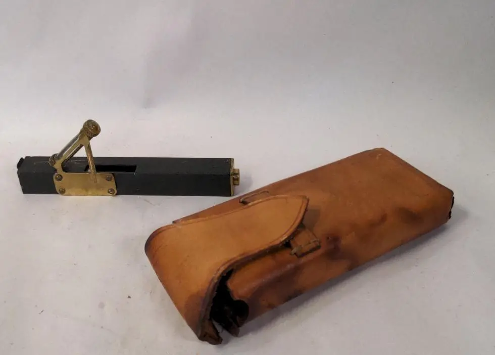 Antique Carpenters Tool In Case 1